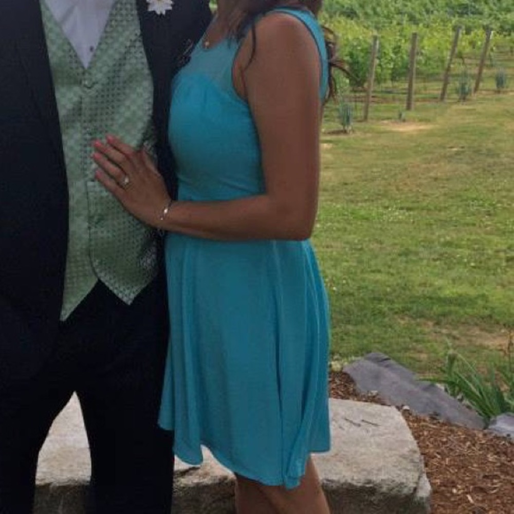 EXPRESS Light Blue Dress